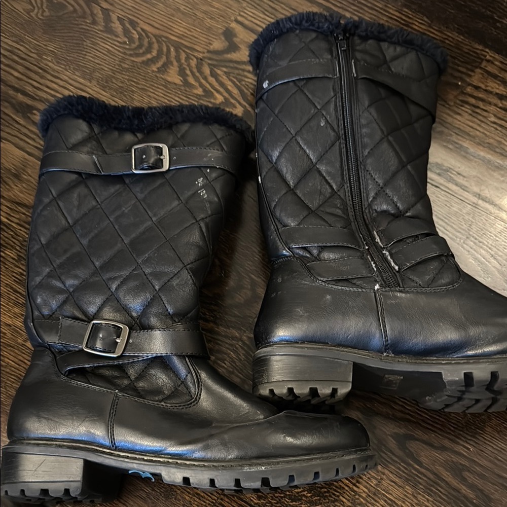 🔴🔴 Weathermates black boots size 9